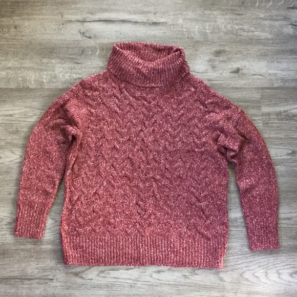 Ricki’s - Cable Knit Sweater - Chili Pepper Mix - Picture 4 of 5